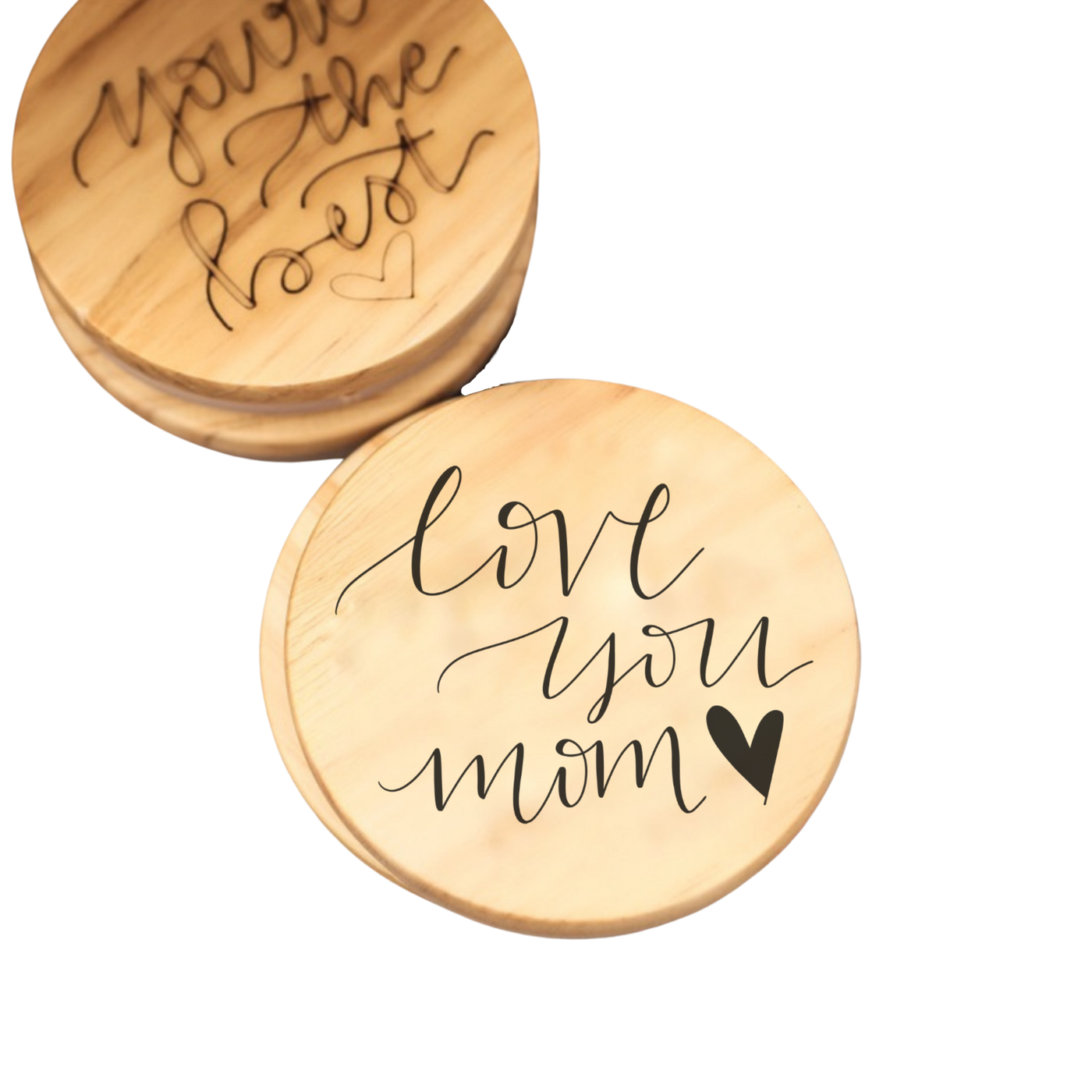 Valentines Engraved Candle Lid Add-On
